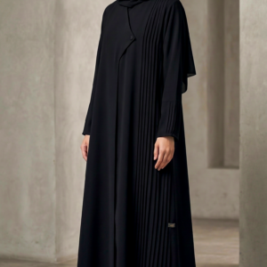 عباية "ليالي" الكلاسيكية | فخامة الأسود