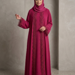 عباية "رويال فوشيا" الفاخرة