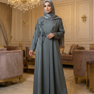 عباية "سيلفر" الأنيقة | فخامة الهاند ورك