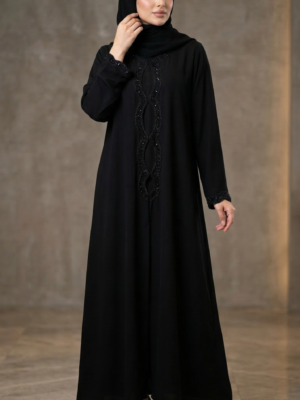 عباية دُرة الفاخرة تطريز يدوي