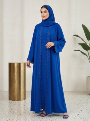عباية "رويال بلو" الفاخرة