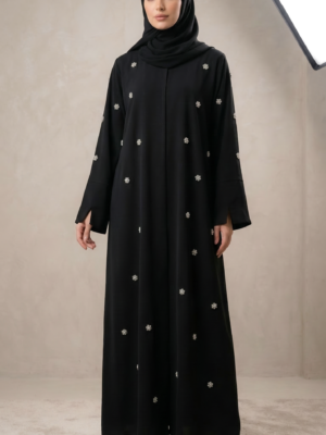 عباية بريق الكلاسيكية بتطريز اليدوى