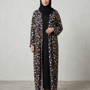 عباية "فلورا" (Floral Bloom) كاجوال