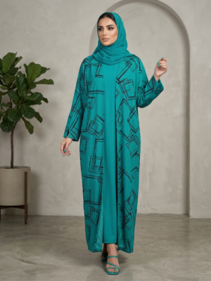 جرافيك (Graphic) المودرن - لون فيروزي